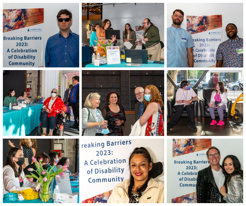 collage of photos from breaking barriers 2023